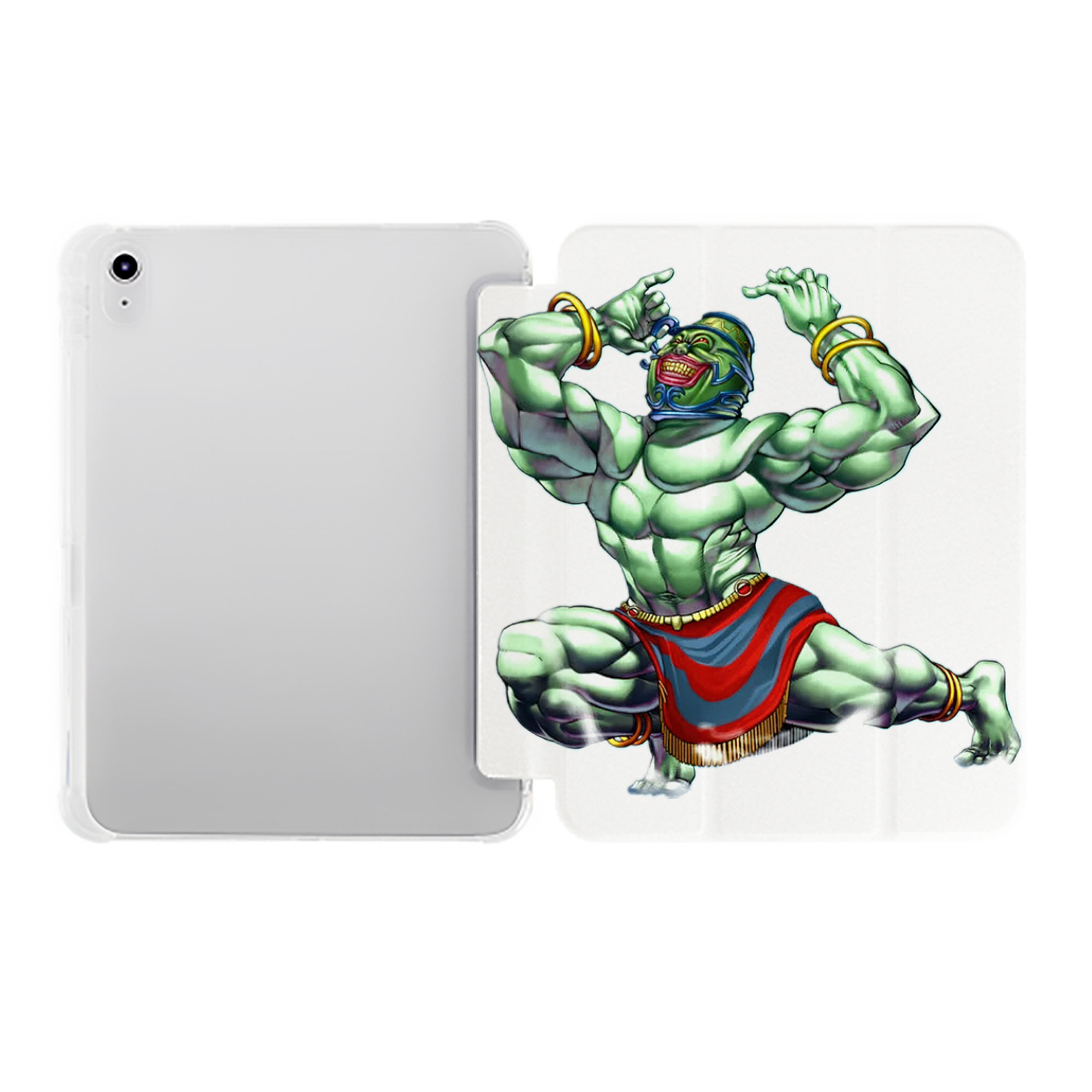 （画像用） 遊☆戯☆王 Yu-Gi-Oh! IPad ケース ペン収納付き 三つ折りスタンド PUレザー×シリコン 対応機種9.5/10.5/10.9インチ